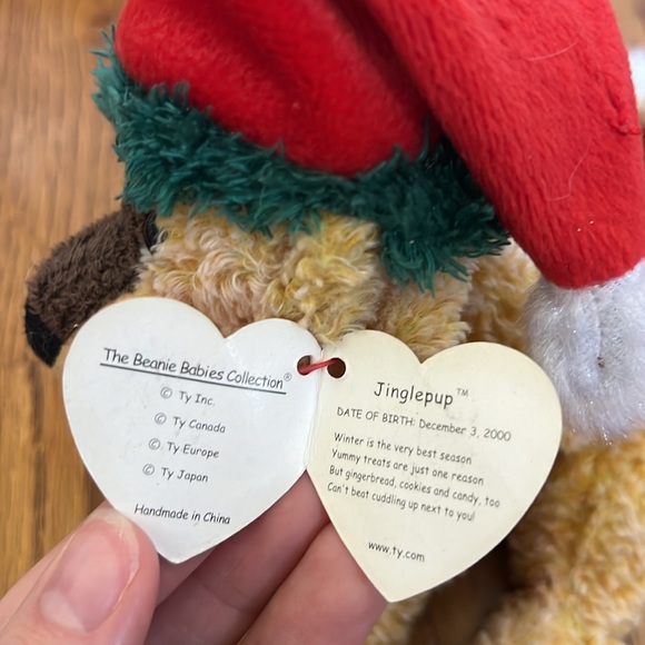 TY Beanie Baby Jinglepup Year 2000 - Picture 6 of 9